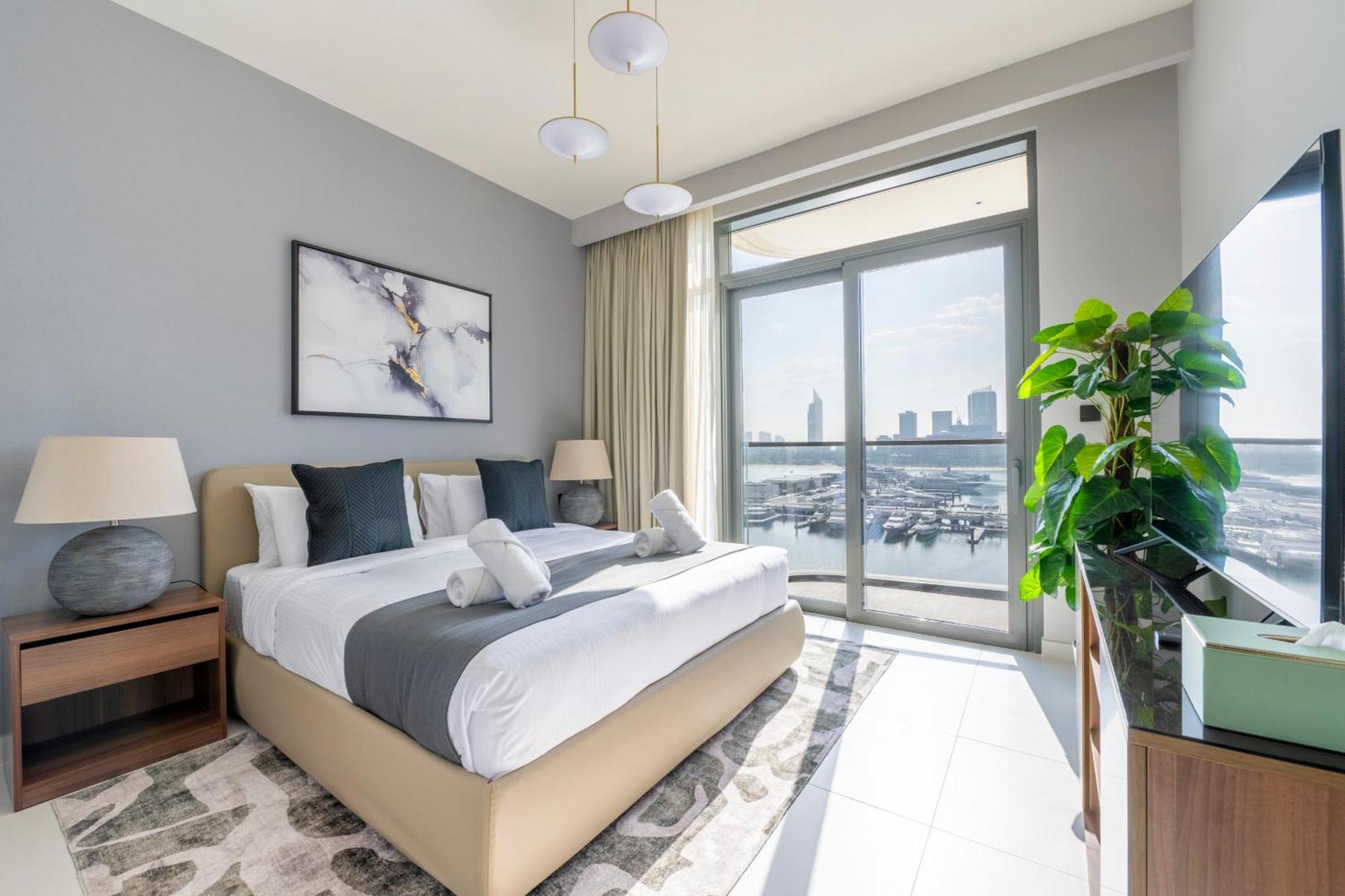 Ultra Luxury Emaar Beachfront - Private Beach And Pool Dubai Buitenkant foto