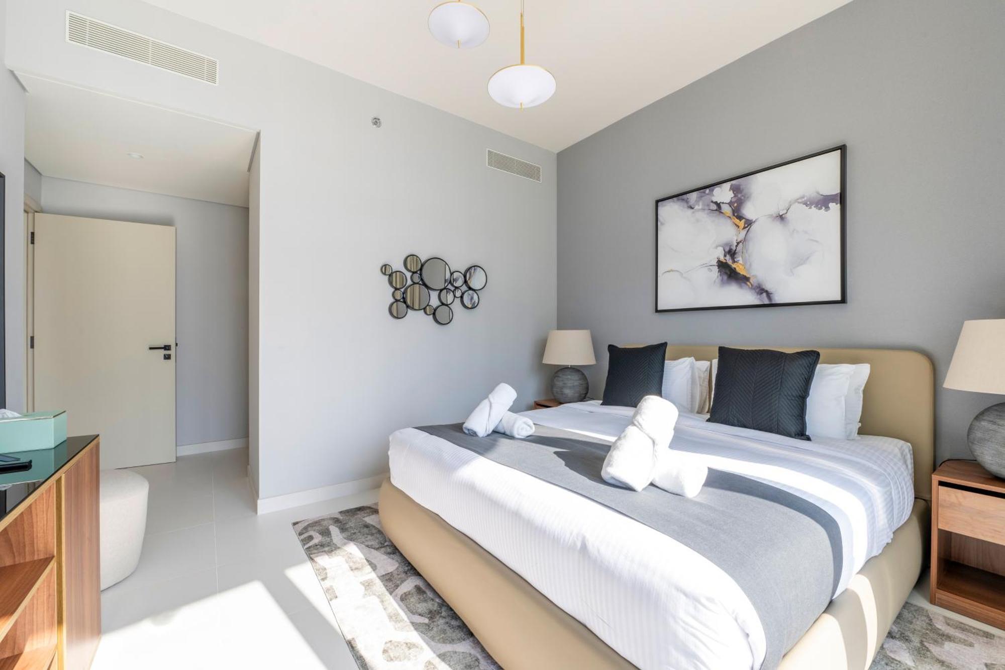 Ultra Luxury Emaar Beachfront - Private Beach And Pool Dubai Buitenkant foto