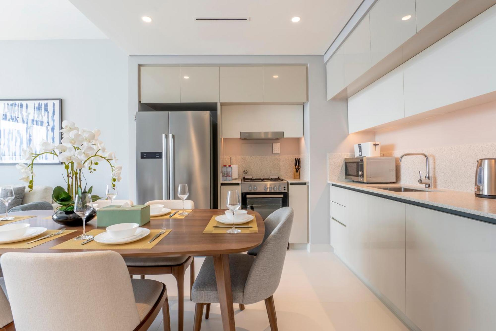 Ultra Luxury Emaar Beachfront - Private Beach And Pool Dubai Buitenkant foto