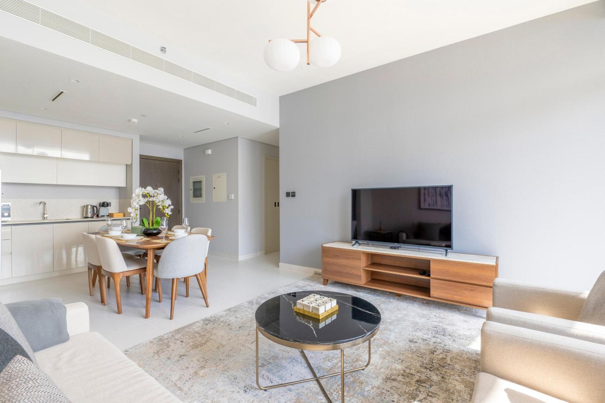 Ultra Luxury Emaar Beachfront - Private Beach And Pool Dubai Buitenkant foto