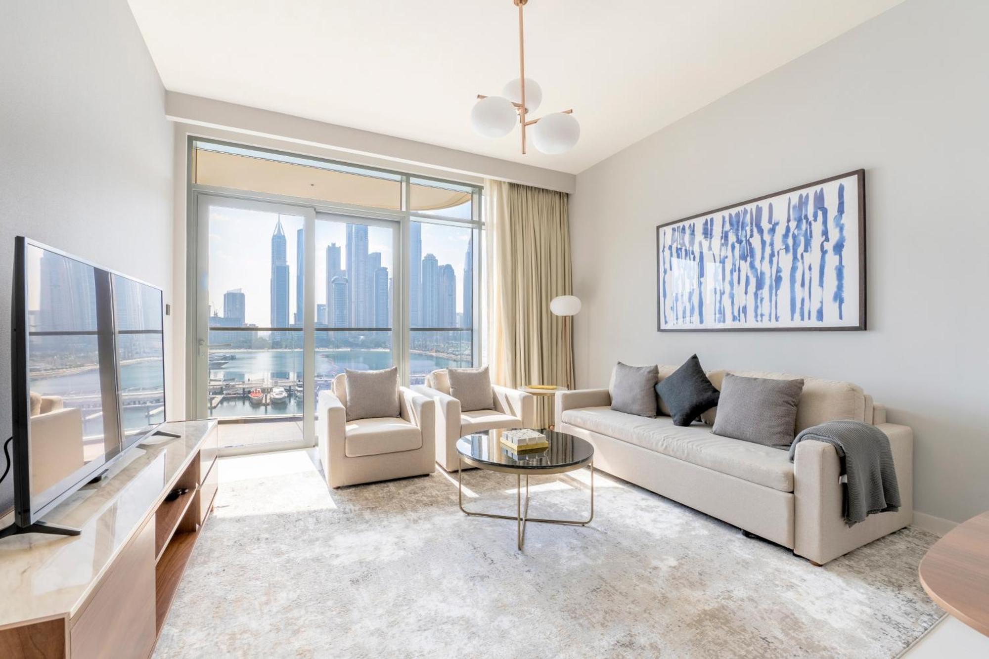 Ultra Luxury Emaar Beachfront - Private Beach And Pool Dubai Buitenkant foto