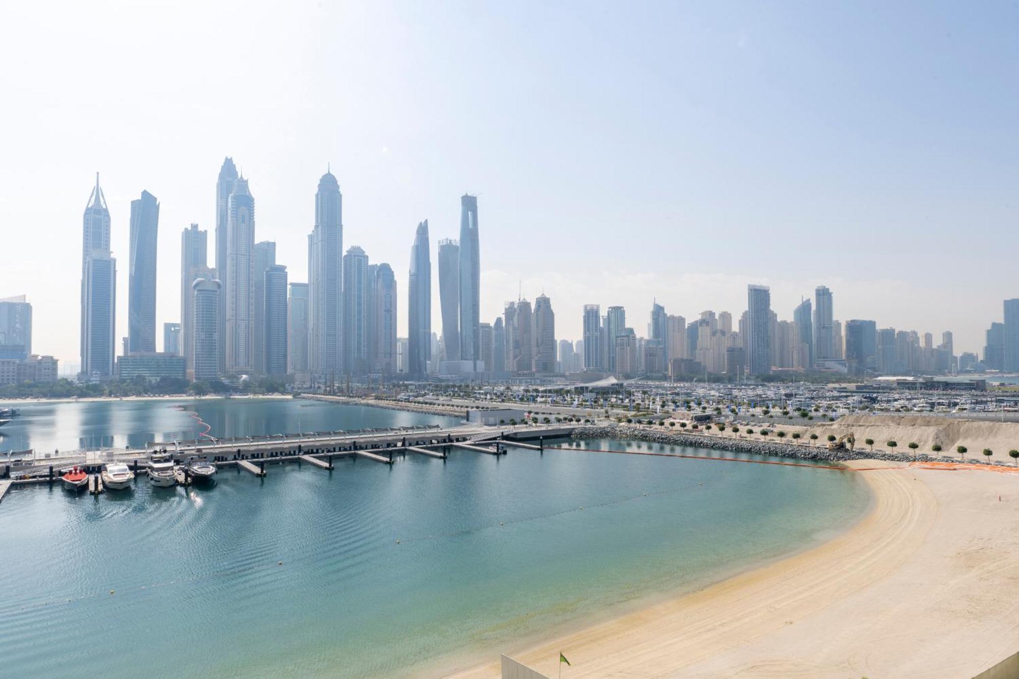 Ultra Luxury Emaar Beachfront - Private Beach And Pool Dubai Buitenkant foto