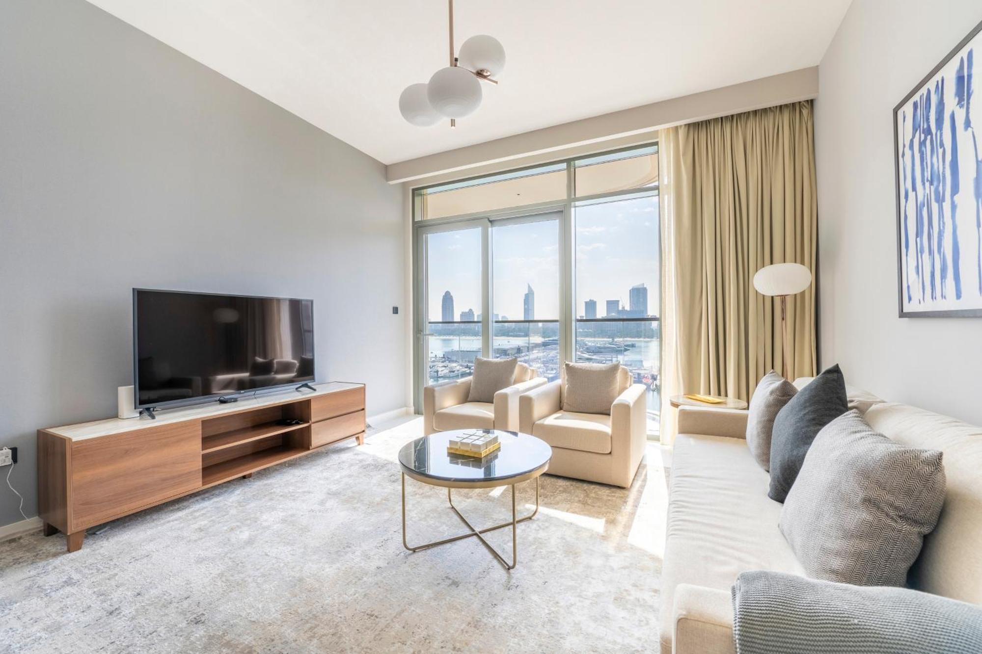 Ultra Luxury Emaar Beachfront - Private Beach And Pool Dubai Buitenkant foto