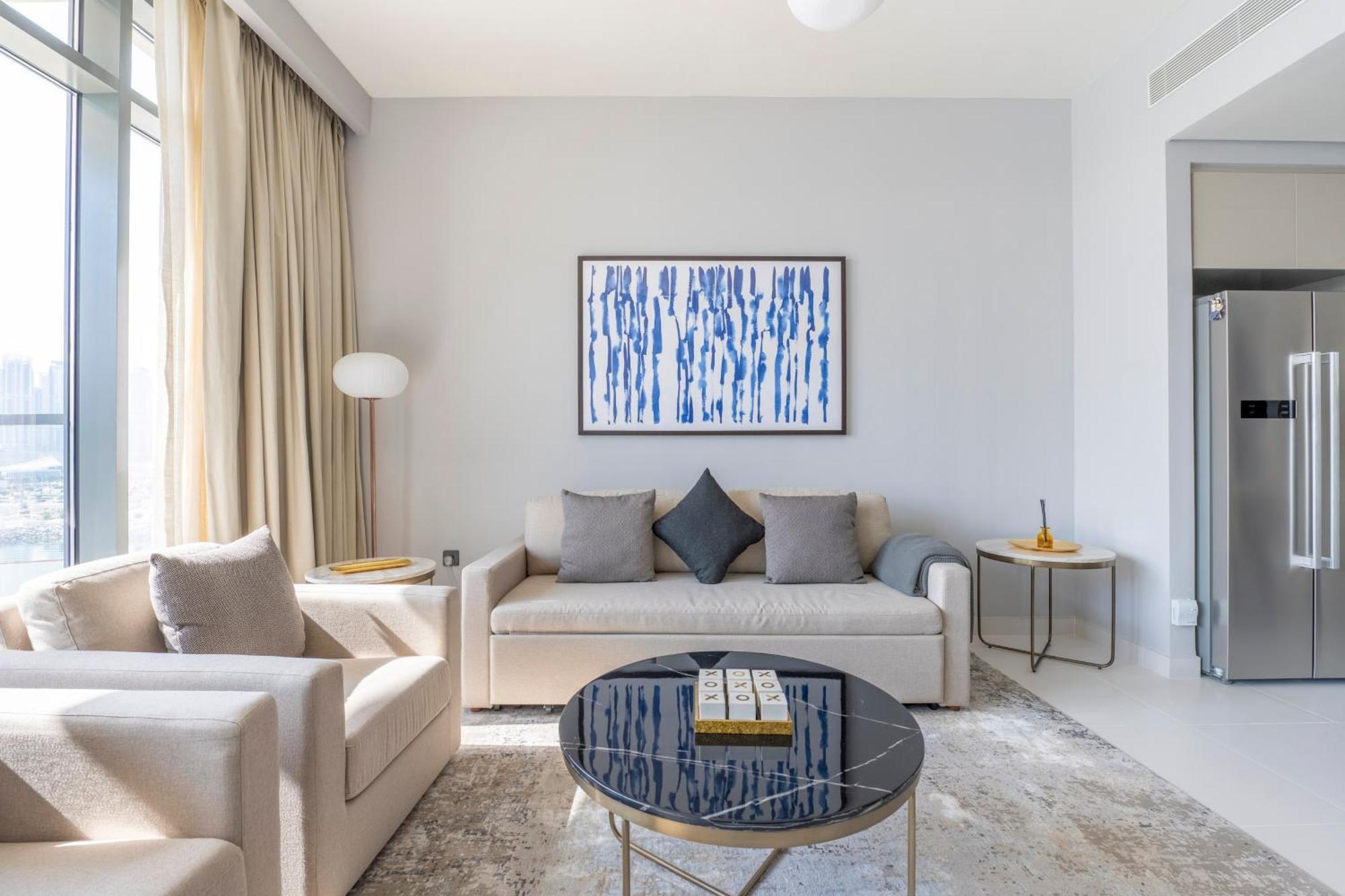 Ultra Luxury Emaar Beachfront - Private Beach And Pool Dubai Buitenkant foto